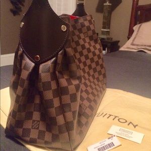 Louis Vuitton Reggia Hobo Bag